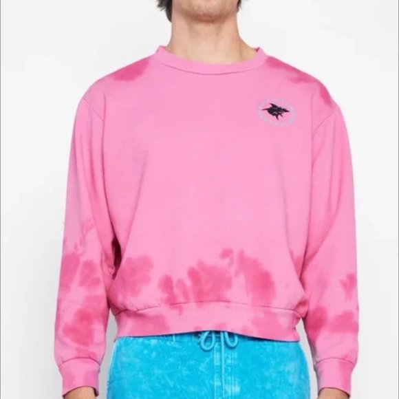 MAUI and sons pink crew neck sweater Large - Picture 10 of 11